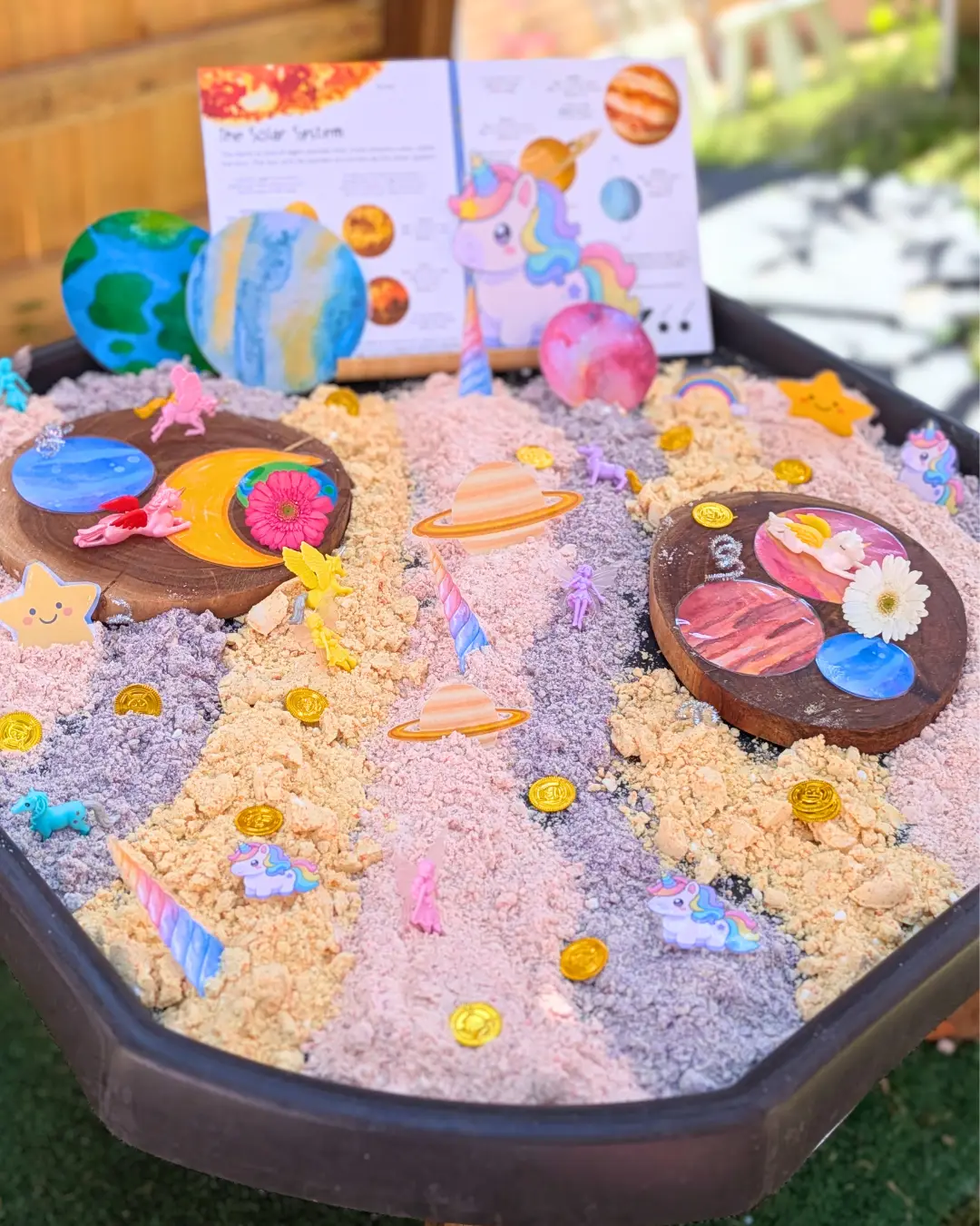 Children at messy play session